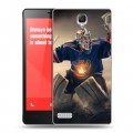 Дизайнерский силиконовый чехол для Xiaomi RedMi Note