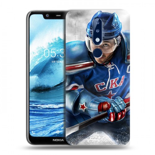 Дизайнерский силиконовый чехол для Nokia 5.1 Plus