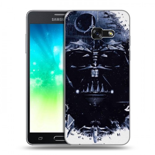 Дизайнерский силиконовый с усиленными углами чехол для Samsung Galaxy A3 (2017) Звездные войны