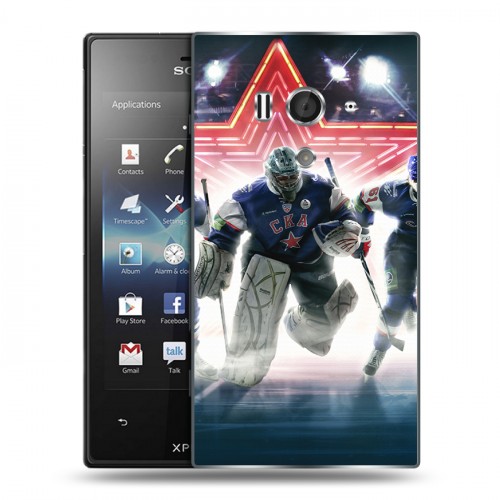 Дизайнерский пластиковый чехол для Sony Xperia acro S