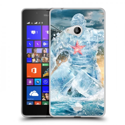 Дизайнерский пластиковый чехол для Microsoft Lumia 540