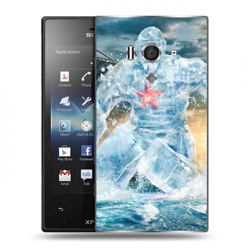 Дизайнерский пластиковый чехол для Sony Xperia acro S