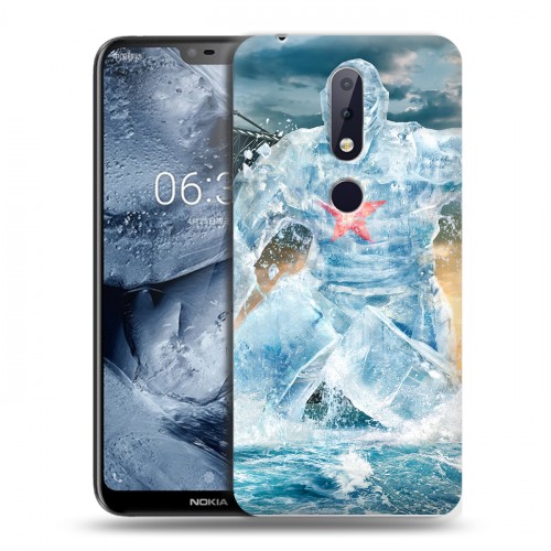 Дизайнерский пластиковый чехол для Nokia 6.1 Plus