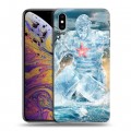 Дизайнерский силиконовый чехол для Iphone Xs Max