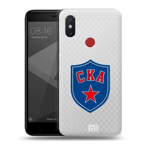 Полупрозрачный дизайнерский пластиковый чехол для Xiaomi Mi8 SE