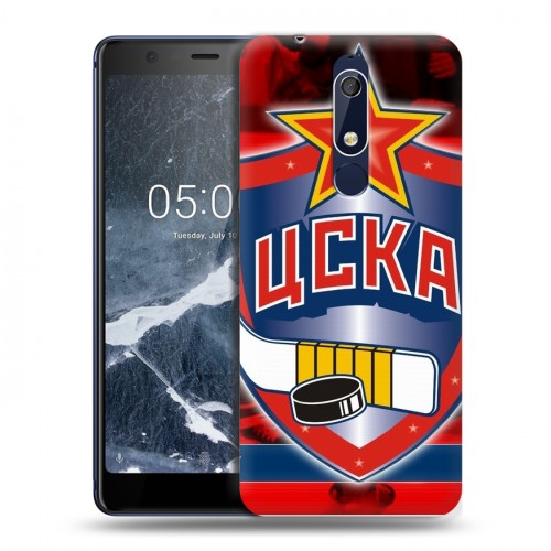 Дизайнерский пластиковый чехол для Nokia 5.1