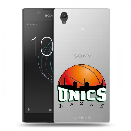 Полупрозрачный дизайнерский пластиковый чехол для Sony Xperia L1