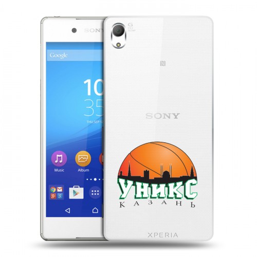 Полупрозрачный дизайнерский пластиковый чехол для Sony Xperia Z3+