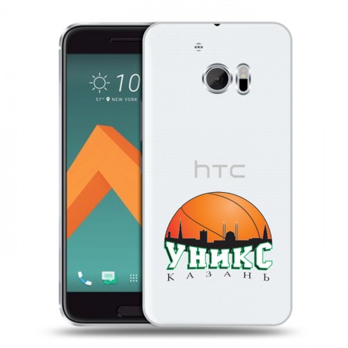 Полупрозрачный дизайнерский пластиковый чехол для HTC 10