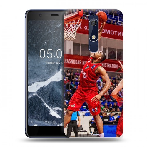 Дизайнерский пластиковый чехол для Nokia 5.1