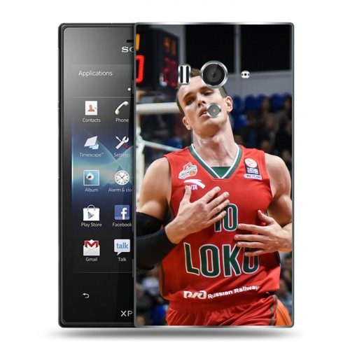 Дизайнерский пластиковый чехол для Sony Xperia acro S