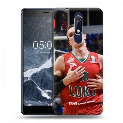 Дизайнерский пластиковый чехол для Nokia 5.1