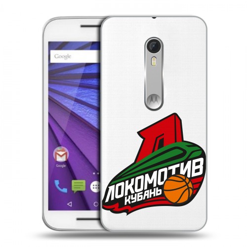 Полупрозрачный дизайнерский пластиковый чехол для Lenovo Moto G