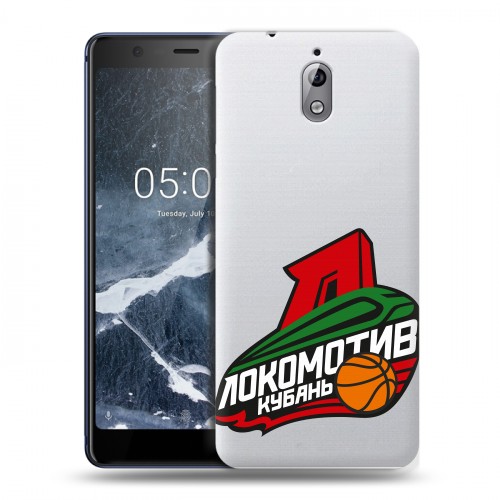 Полупрозрачный дизайнерский пластиковый чехол для Nokia 3.1