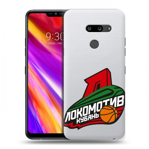 Полупрозрачный дизайнерский пластиковый чехол для LG G8 ThinQ