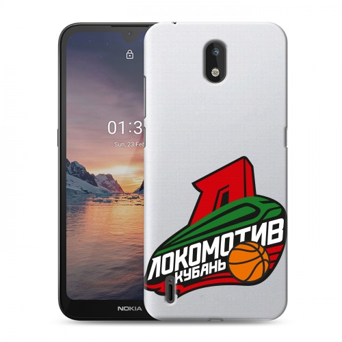 Полупрозрачный дизайнерский пластиковый чехол для Nokia 1.3