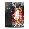 Дизайнерский пластиковый чехол для Sony Xperia L1 НБА