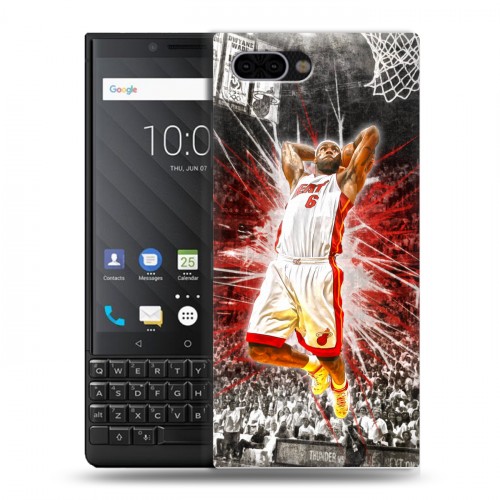 Дизайнерский пластиковый чехол для BlackBerry KEY2 НБА