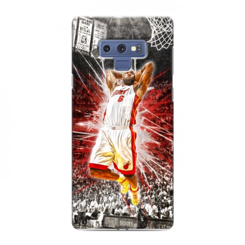 Дизайнерский силиконовый с усиленными углами чехол для Samsung Galaxy Note 9 НБА