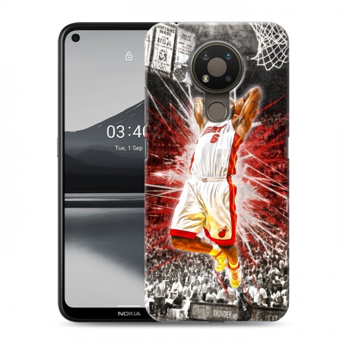 Дизайнерский пластиковый чехол для Nokia 3.4 НБА