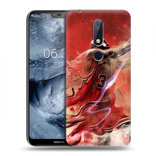 Дизайнерский пластиковый чехол для Nokia 6.1 Plus НБА