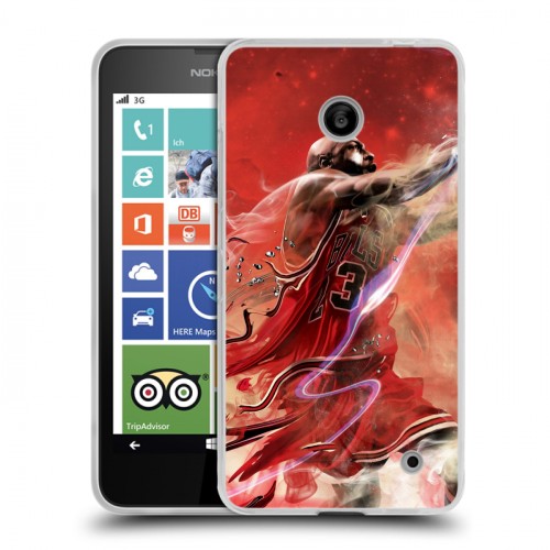 Дизайнерский пластиковый чехол для Nokia Lumia 630/635 НБА