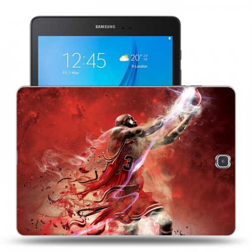 Дизайнерский силиконовый чехол для Samsung Galaxy Tab A 9.7 НБА