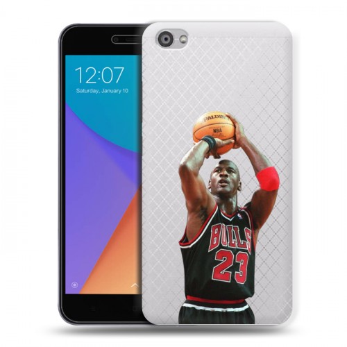Полупрозрачный дизайнерский пластиковый чехол для Xiaomi RedMi Note 5A НБА