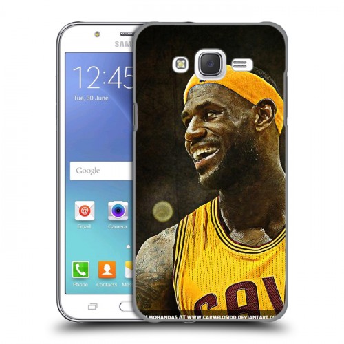 Дизайнерский пластиковый чехол для Samsung Galaxy J5 НБА