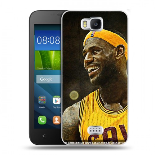 Дизайнерский пластиковый чехол для Huawei Y5c НБА