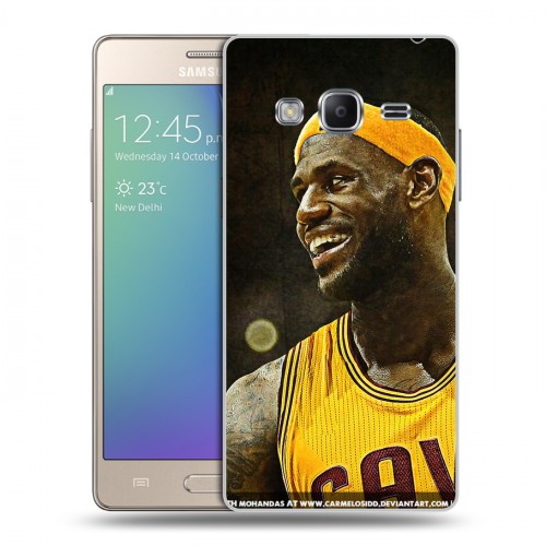 Дизайнерский пластиковый чехол для Samsung Z3 НБА
