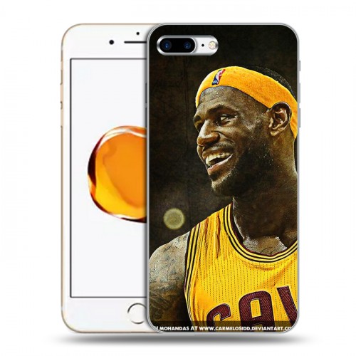 Дизайнерский силиконовый чехол для Iphone 7 Plus / 8 Plus НБА