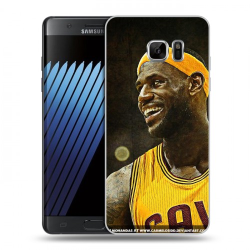 Дизайнерский пластиковый чехол для Samsung Galaxy Note 7 НБА