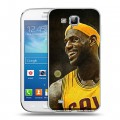 Дизайнерский пластиковый чехол для Samsung Galaxy Premier НБА