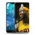 Дизайнерский пластиковый чехол для Nokia 7.1 НБА