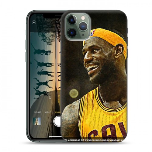 Дизайнерский пластиковый чехол для Iphone 11 Pro Max НБА