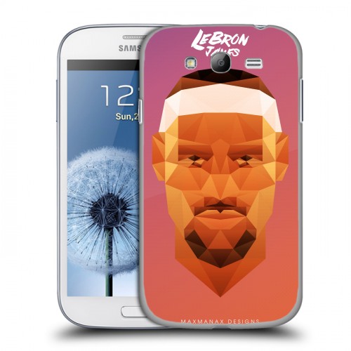 Дизайнерский пластиковый чехол для Samsung Galaxy Grand НБА