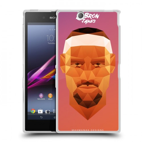 Дизайнерский пластиковый чехол для Sony Xperia Z Ultra  НБА