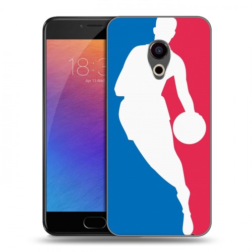 Дизайнерский пластиковый чехол для Meizu Pro 6 НБА