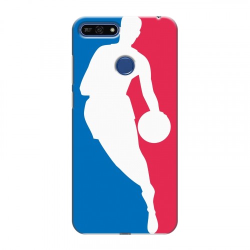Дизайнерский силиконовый чехол для Huawei Honor 7A Pro НБА