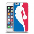 Дизайнерский силиконовый чехол для Iphone 6 Plus/6s Plus НБА