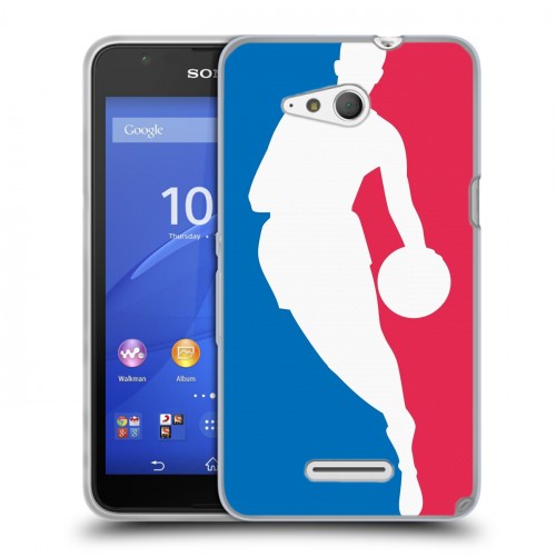 Дизайнерский пластиковый чехол для Sony Xperia E4g НБА