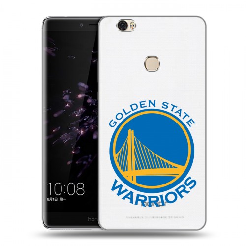 Полупрозрачный дизайнерский пластиковый чехол для Huawei Honor Note 8 НБА