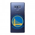 Полупрозрачный дизайнерский силиконовый чехол для Samsung Galaxy Note 9 НБА