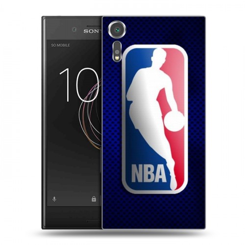 Дизайнерский пластиковый чехол для Sony Xperia XZs НБА
