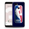 Дизайнерский пластиковый чехол для Google Pixel 3 НБА