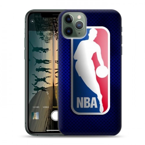 Дизайнерский пластиковый чехол для Iphone 11 Pro Max НБА
