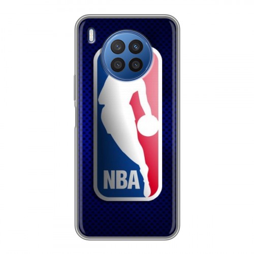 Дизайнерский силиконовый с усиленными углами чехол для Huawei Nova 8i НБА