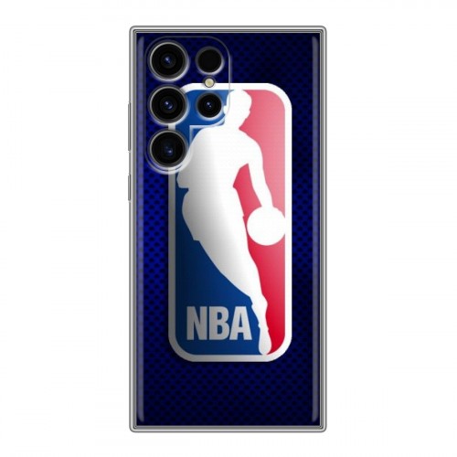 Дизайнерский пластиковый чехол для Samsung Galaxy S24 Ultra НБА
