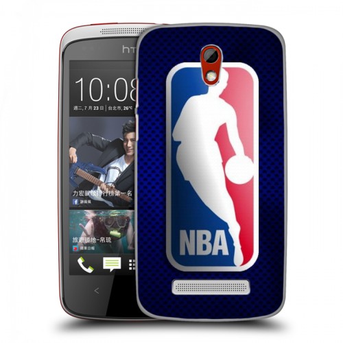 Дизайнерский пластиковый чехол для HTC Desire 500 НБА